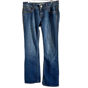 Vigoss Jeans Women's 5/6 Blue Jeans Fit Boot Cut Denim Pants Size 5/6 28 (29x30)